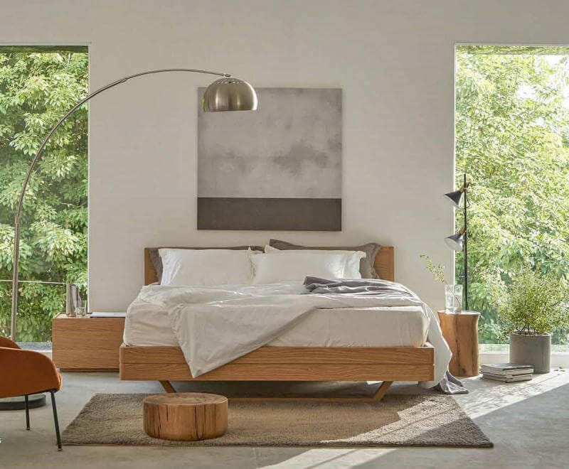 giường đẹp chân kín