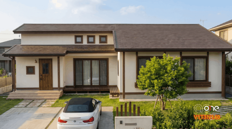 Nhà vườn 3 ngủ, 1 thờ, 14x10m, V1T3N140